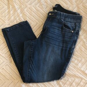 Democracy Dark Blue Straight Leg Jeans